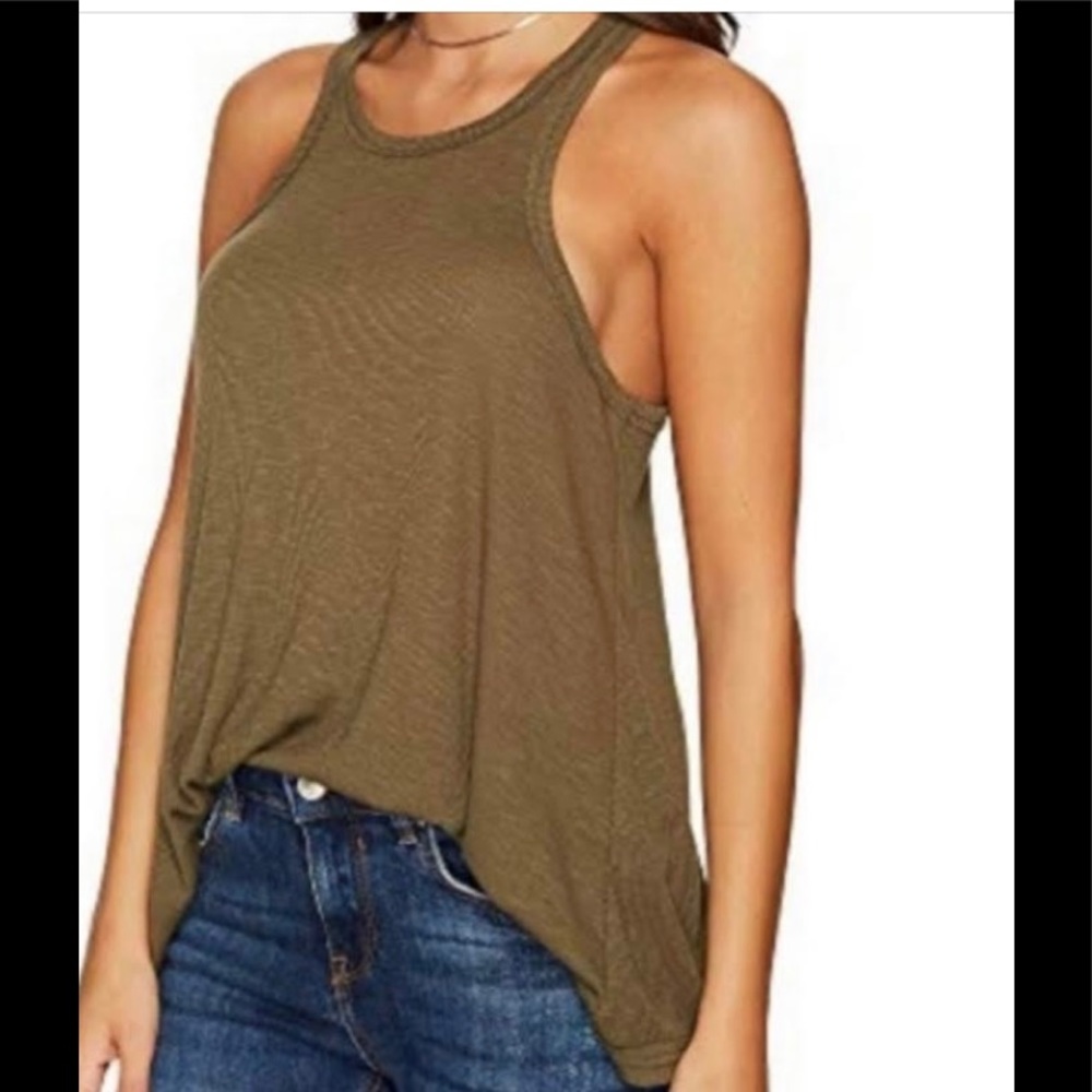 Free People Ribbed Tank